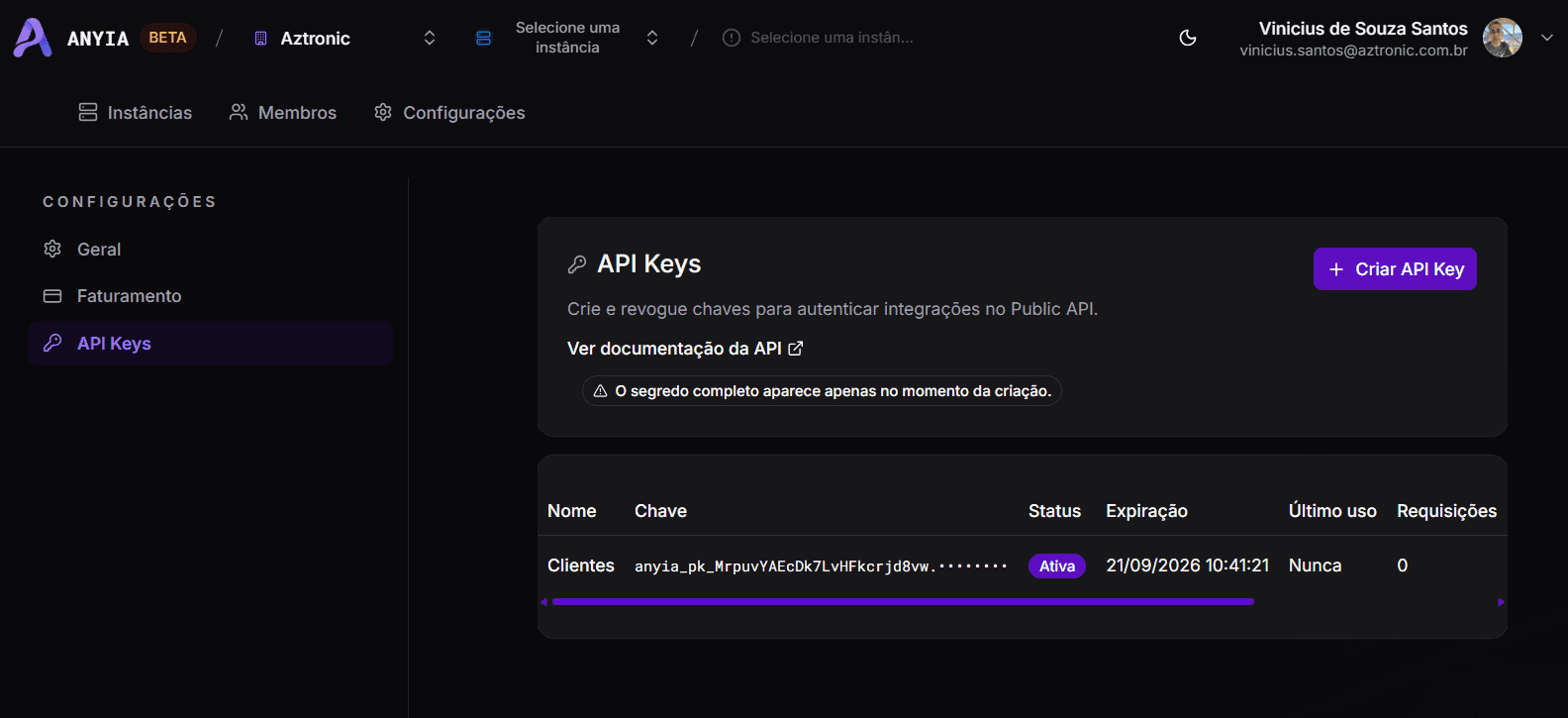 API