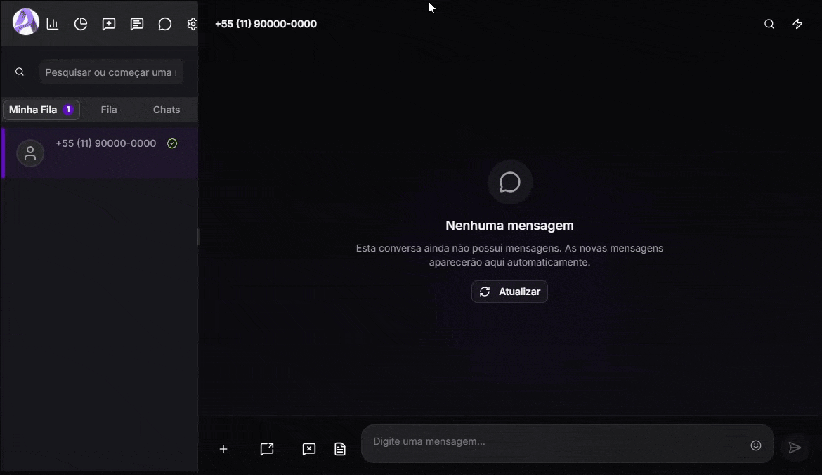 Encerrar atendimento