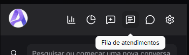 Fila de atendentes menu